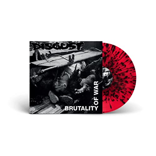 Disgust - Brutality Of War (Red W/ Black Splatter Vinyl) |-Music History