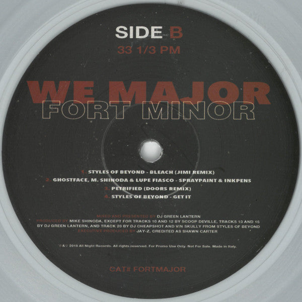 Fort Minor: We Major | Mint (M) Mint (M)-Music History