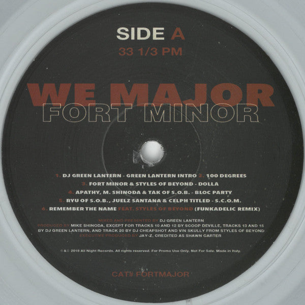 Fort Minor: We Major | Mint (M) Mint (M)-Music History