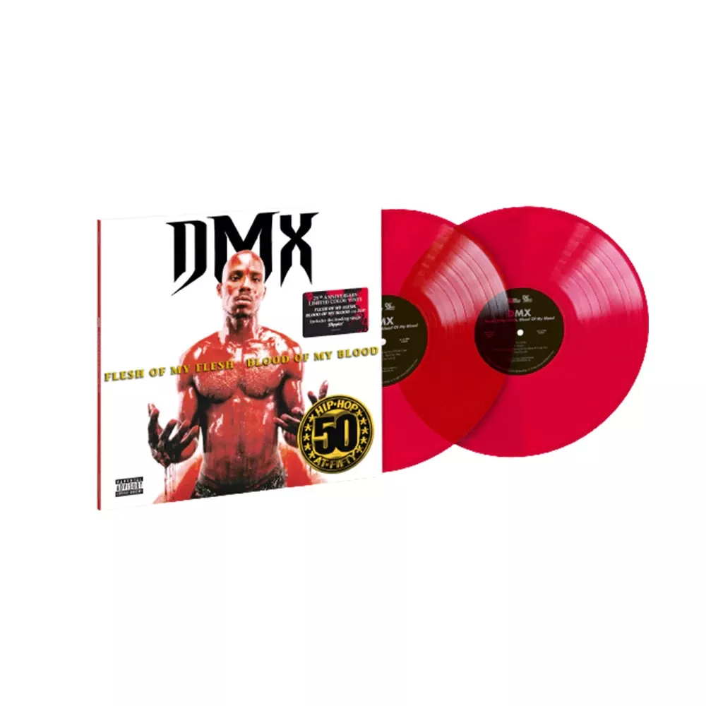 DMX - Flesh Of My Flesh, Blood Of My Blood [Explicit Content] (25th Anniversary Edition, Red Vinyl) (2 Lp's) | Mint (M) Mint (M)-Music History