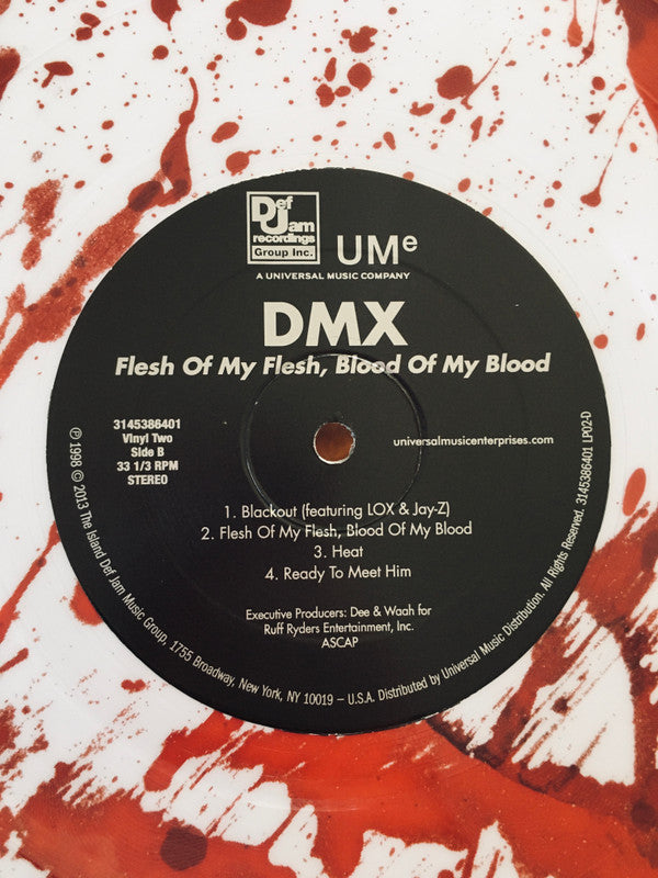 DMX Flesh Of My Flesh Blood Of My Blood Ruff Ryders, Def Jam Recordings 2xLP, Album, RE, S/Edition, Blo Mint (M) Mint (M)-Music History