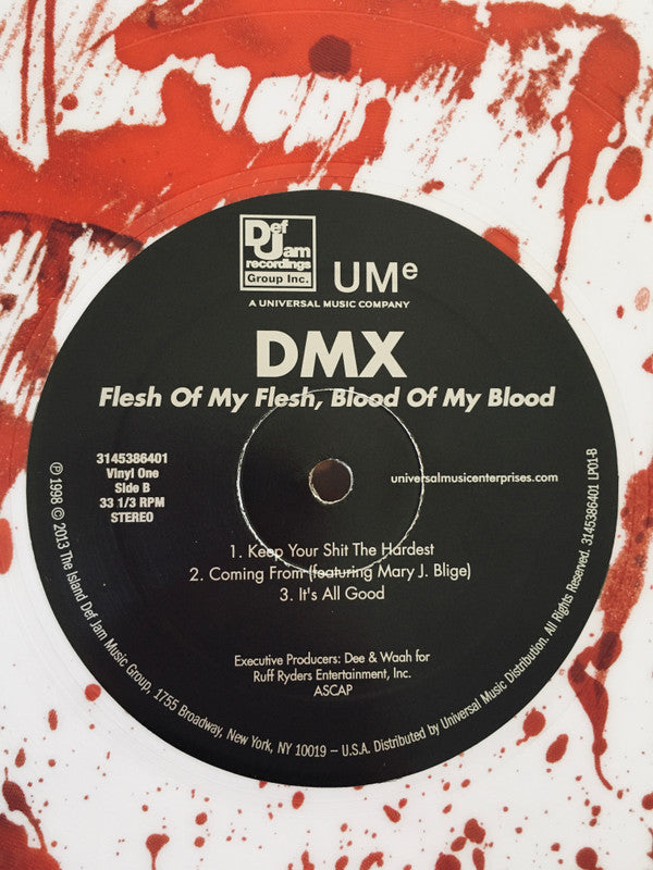 DMX Flesh Of My Flesh Blood Of My Blood Ruff Ryders, Def Jam Recordings 2xLP, Album, RE, S/Edition, Blo Mint (M) Mint (M)-Music History