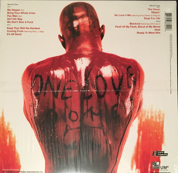 DMX Flesh Of My Flesh Blood Of My Blood Ruff Ryders, Def Jam Recordings 2xLP, Album, RE, S/Edition, Blo Mint (M) Mint (M)-Music History