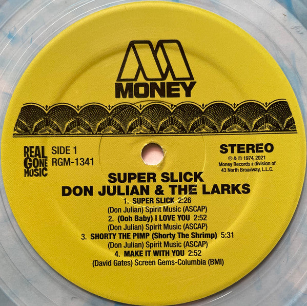 Don Julian & The Larks - Super Slick | Mint (M) Mint (M)-Music History