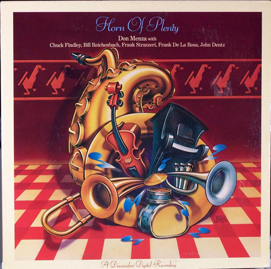 Don Menza With Chuck Findley, Bill Reichenbach (2) - Horn Of Plenty | Near Mint (NM) Near Mint (NM)-Music History
