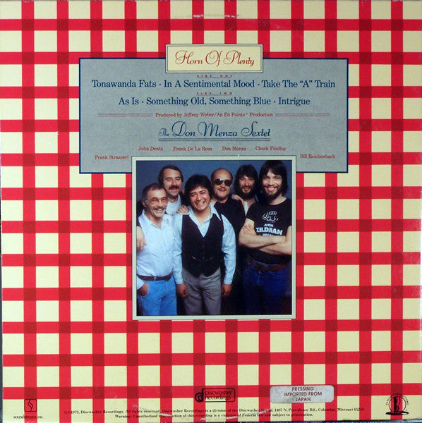Don Menza With Chuck Findley, Bill Reichenbach (2) - Horn Of Plenty | Near Mint (NM) Near Mint (NM)-Music History