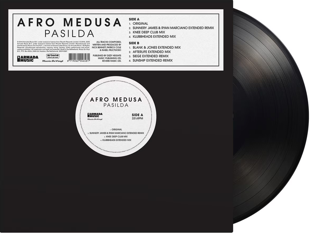 Afro Medusa - (PRESALE 9/18/26) Pasilda (MOV 12'' MUSIC ON VINYL MOV12087 2026) | NEW-Music History