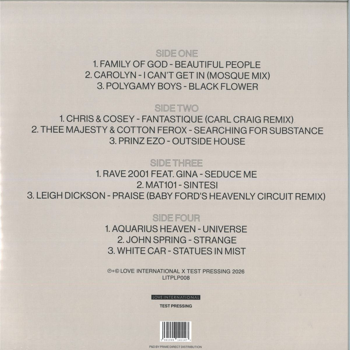 Various Artists - Ivan Smagghe presents: The Sound of Love International #008 (2xVINYL) | Mint (M) Mint (M)-Music History