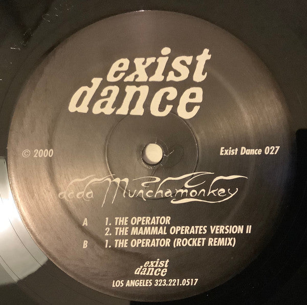 Dada Munchamonkey - The Operator | Near Mint (NM) Very Good Plus (VG+)-Music History