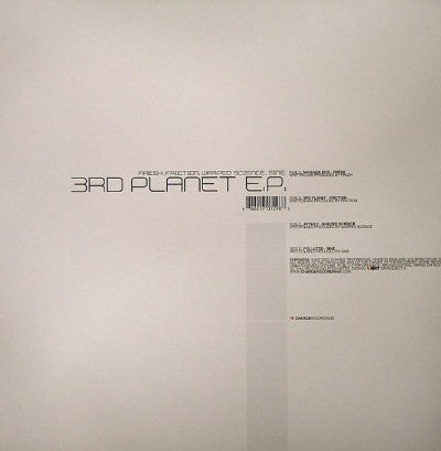 3rd Planet E.P. | Mint (M) Generic-Music History