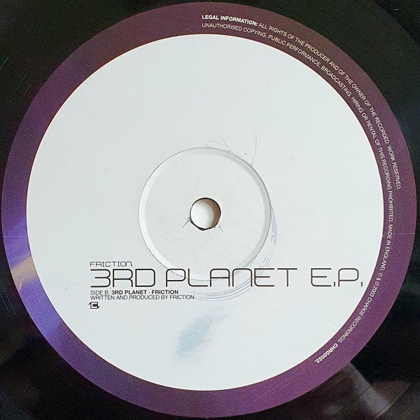 3rd Planet E.P. | Mint (M) Generic-Music History