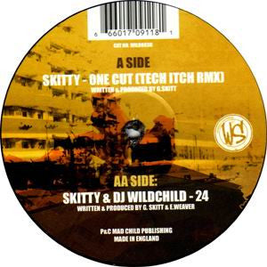 Skitty - One Cut (Tech Itch Remix) / 24 | Near Mint (NM) Near Mint (NM)-Music History