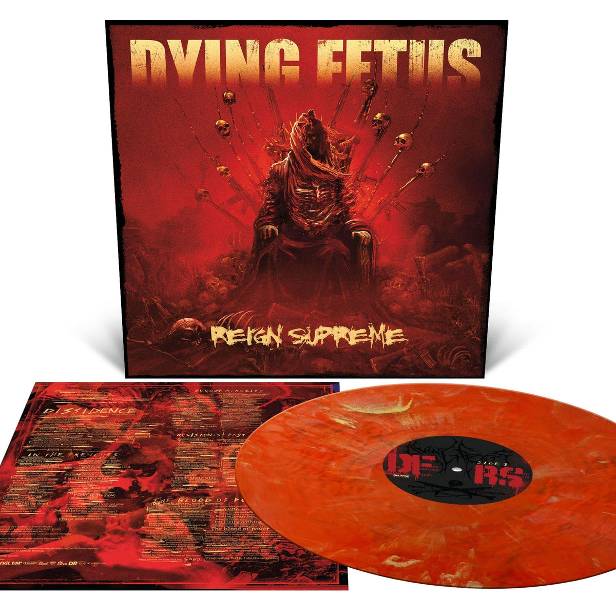 Dying Fetus - Reign Supreme [Ruby Shimmer Vinyl] |-Music History