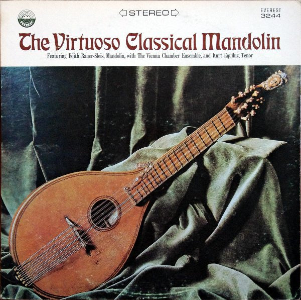 Edith Bauer-Slais With The Vienna Chamber Ensemble - The Virtuoso Classical Mandolin | Very Good Plus (VG+) Very Good Plus (VG+)-Music History