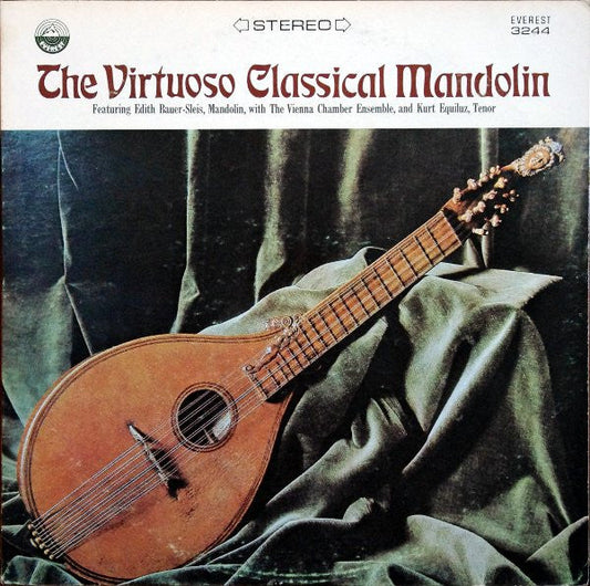 Edith Bauer-Slais With The Vienna Chamber Ensemble - The Virtuoso Classical Mandolin | Very Good Plus (VG+) Very Good Plus (VG+)-Music History