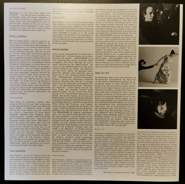 Einstürzende Neubauten - Ende Neu (VINYL) | Mint (M) Mint (M)-Music History