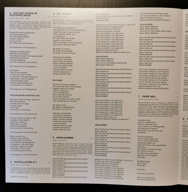 Einstürzende Neubauten - Ende Neu (VINYL) | Mint (M) Mint (M)-Music History