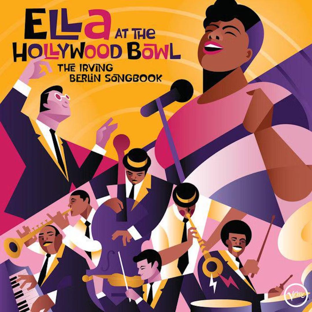 Ella Fitzgerald - Ella At The Hollywood Bowl: The Irving Berlin Songbook (Gold Vinyl Import) | Mint (M) Mint (M)-Music History