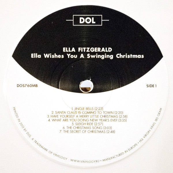 Ella Fitzgerald - Ella Wishes You A Swinging Christmas (WHITE VINYL) | Mint (M) Mint (M)-Music History