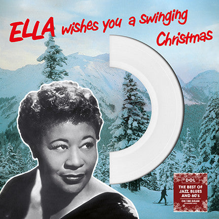 Ella Fitzgerald Ella Wishes You A Swinging Christmas DOL LP, Album, RE, Whi Mint (M) Mint (M)-Music History