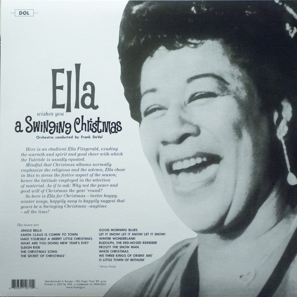Ella Fitzgerald - Ella Wishes You A Swinging Christmas (WHITE VINYL) | Mint (M) Mint (M)-Music History