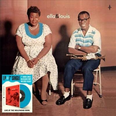 Ella Fitzgerald & Louis Armstrong - Ella & Louis (VINYL W/ BLUE 7") [Import] | Mint (M) Mint (M)-Music History