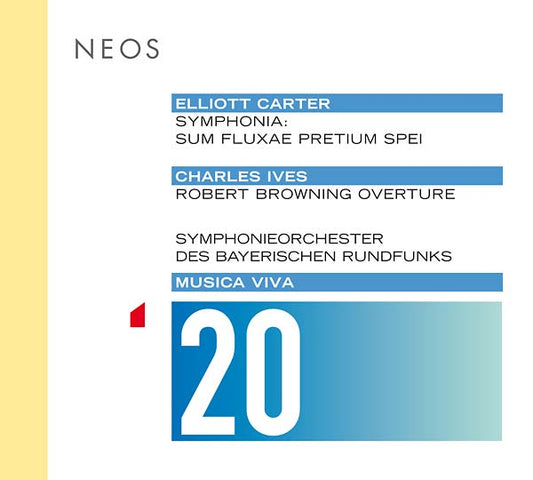 ELLIOTT CARTER/CHARLES IVES - Musica Viva 20 (CD) | Mint (M) Mint (M)-Music History