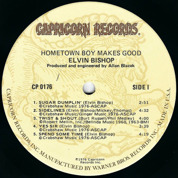 Elvin Bishop - Hometown Boy Makes Good! | Near Mint (NM) Very Good Plus (VG+)-Music History