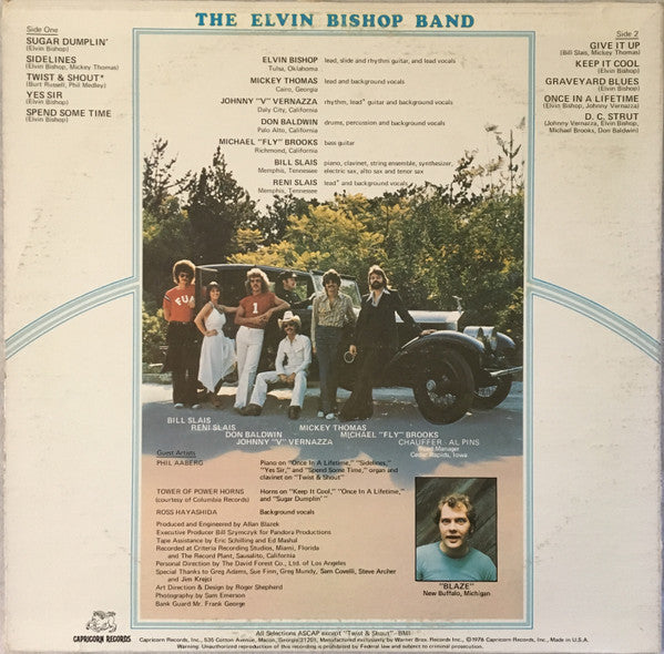 Elvin Bishop - Hometown Boy Makes Good! | Near Mint (NM) Very Good Plus (VG+)-Music History