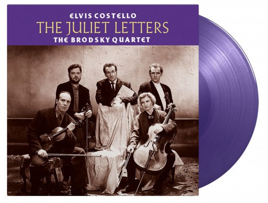 Elvis Costello & The Brodsky Quartet Juliet Letters (Limited Edition, 180 Gram Vinyl, Colored Vinyl, Purple) [Import] - Vinyl-Music History