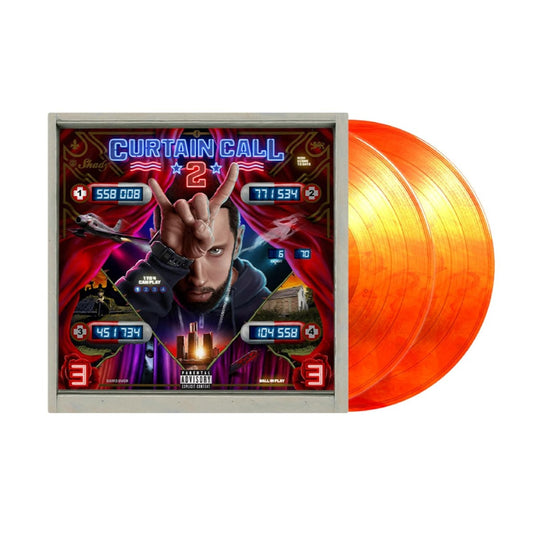 Eminem - Curtain Call 2 (Limited Edition, Fluorescent Orange Colored Vinyl) [Import] (2 Lp's) | Mint (M) Mint (M)-Music History