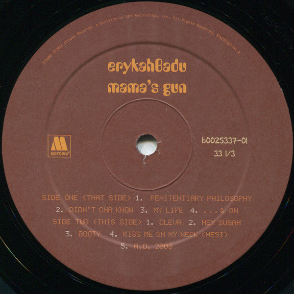 Erykah Badu - Mama's Gun | Mint (M) Mint (M)-Music History
