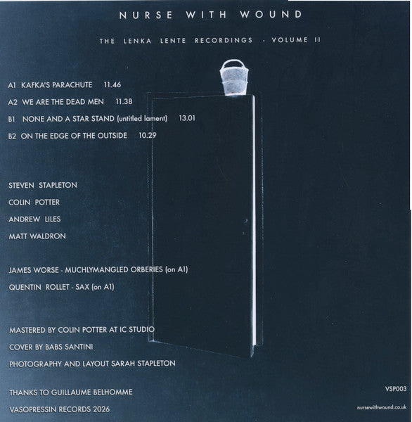Nurse With Wound - On The Edge Of The Outside: The Lenka Lente Recordings - Volume II (VINYL LP Vasopressin VSP003) | NEW-Music History