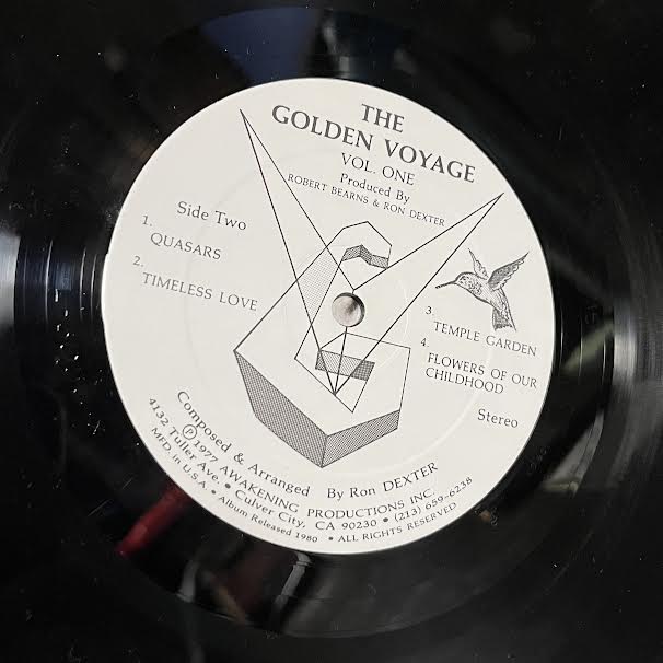 Bearns & Dexter - The Golden Voyage Vol. One (VINYL) | Near Mint (NM) Near Mint (NM)-Music History