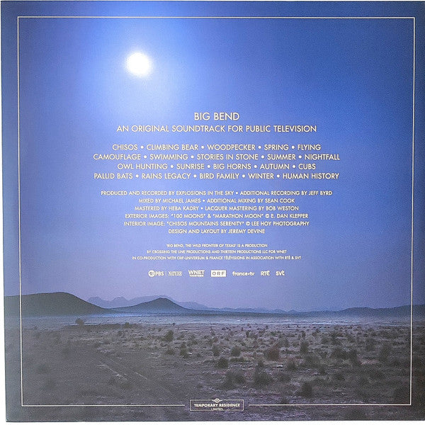 Explosions In The Sky - Big Bend (An Original Soundtrack For Public Television) | Mint (M) Mint (M)-Music History