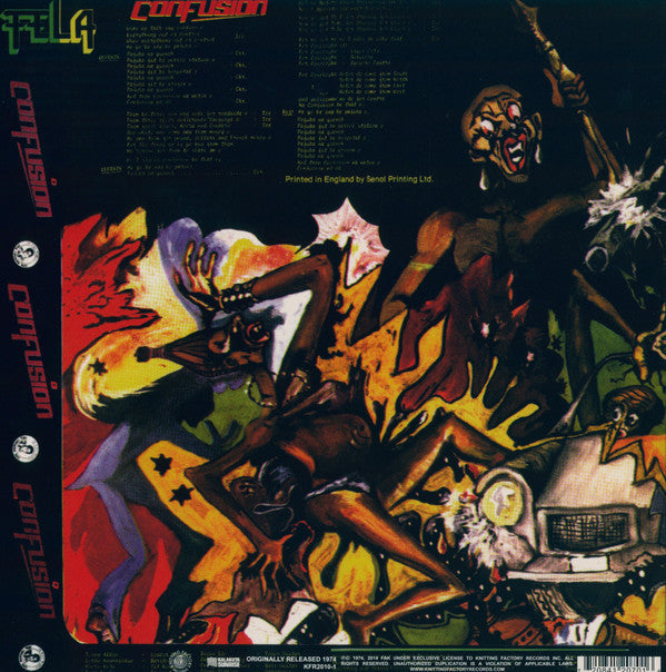 Fela Kuti & Africa 70 - Confusion | Mint (M) Mint (M)-Music History