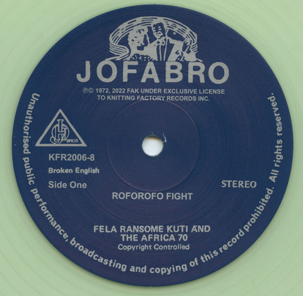 Fela Kuti & Africa 70 - Music Of Fela - Roforofo Fight | Mint (M) Mint (M)--Music History
