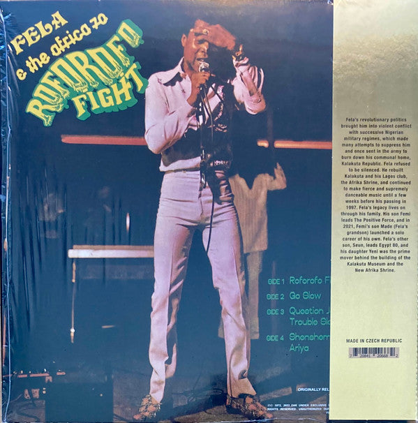 Fela Kuti & Africa 70 - Music Of Fela - Roforofo Fight | Mint (M) Mint (M)--Music History