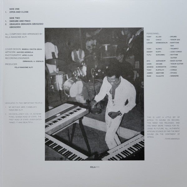 Fela Kuti And Africa 70 - Open & Close | Mint (M) Mint (M)--Music History