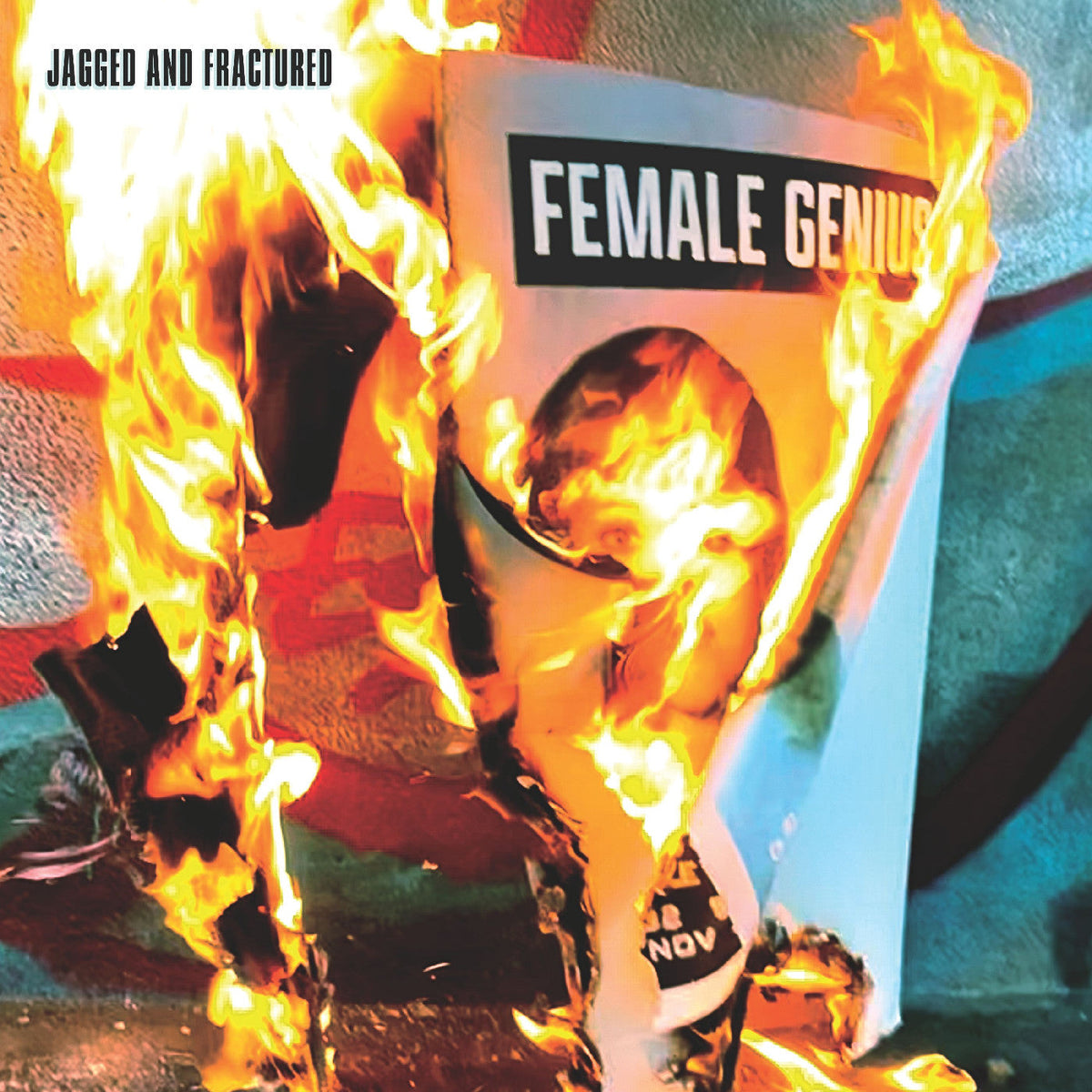 Female Genius - \Jagged And Fractured (ORANGE VINYL) | Mint (M) Mint (M)-Music History