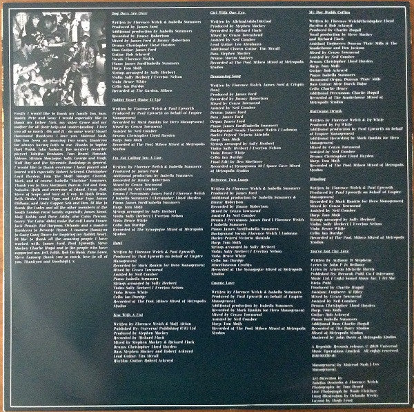 Lungs | Mint (M) Mint (M)-Music History