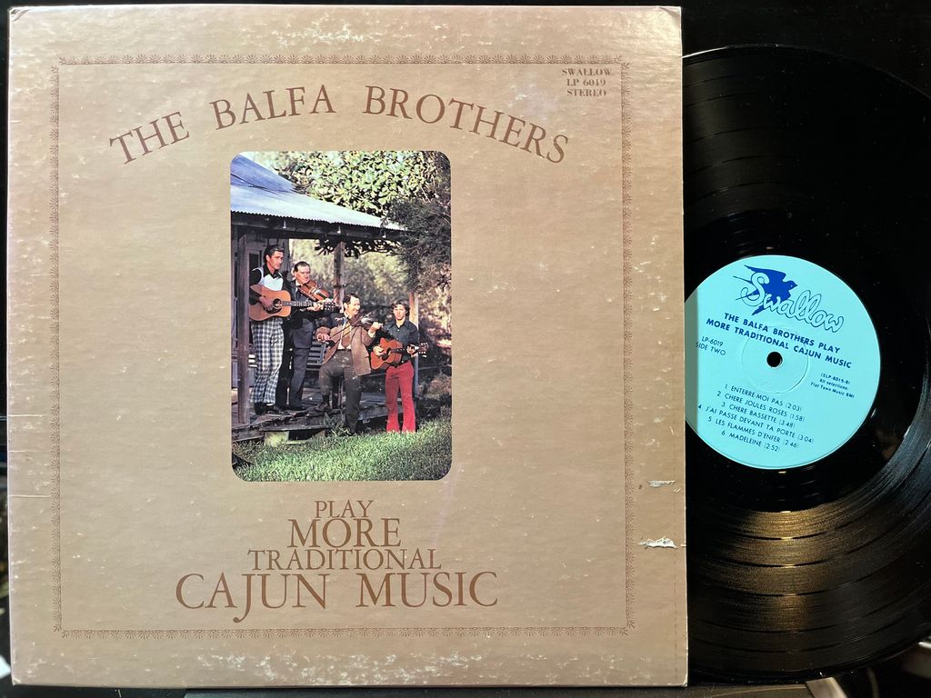 The Balfa Brothers - Play More Traditional Cajun Music (VINYL) | Near Mint (NM) Very Good Plus Plus (VG++)-Music History