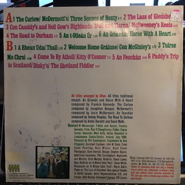 Altan - Horse With A Heart (VINYL) |-Music History