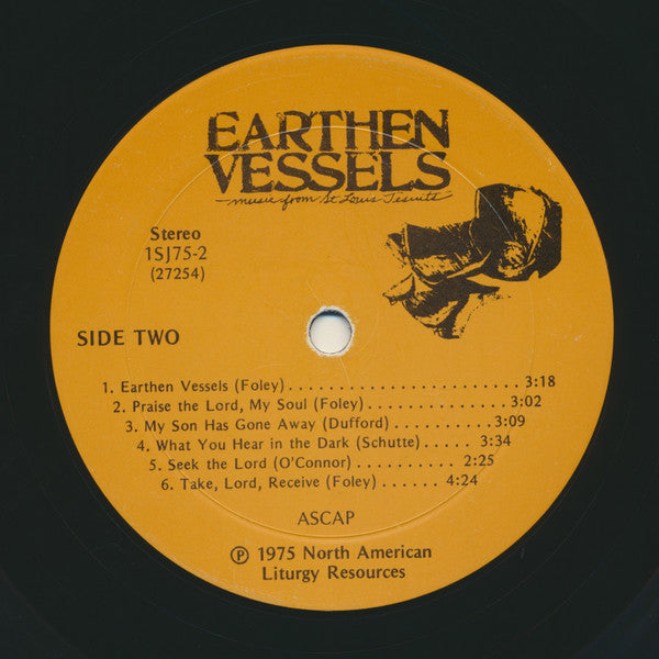 St. Louis Jesuits - Earthen Vessels | Near Mint (NM) Near Mint (NM)-Music History