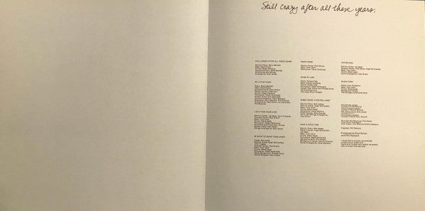 Still Crazy After All These Years | Mint (M) Mint (M)-Music History