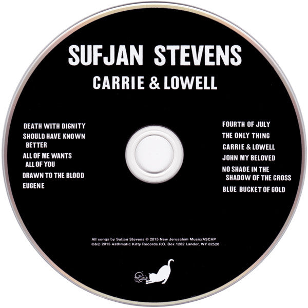 Sufjan Stevens - Carrie & Lowell (CD) | Mint (M) Mint (M)-Music History