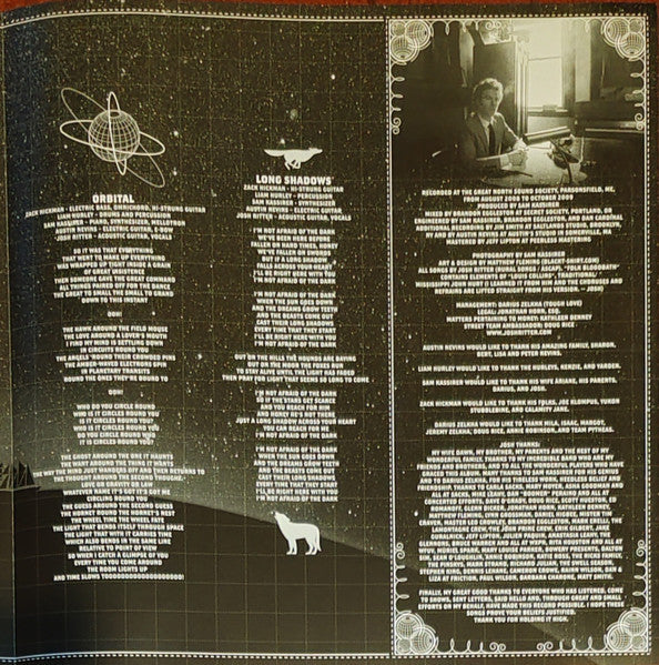 Josh Ritter - (PRESALE 12/15/23) So Runs the World Away (DDL METALLIC SILVER VINYL) | Mint (M) Mint (M)-Music History