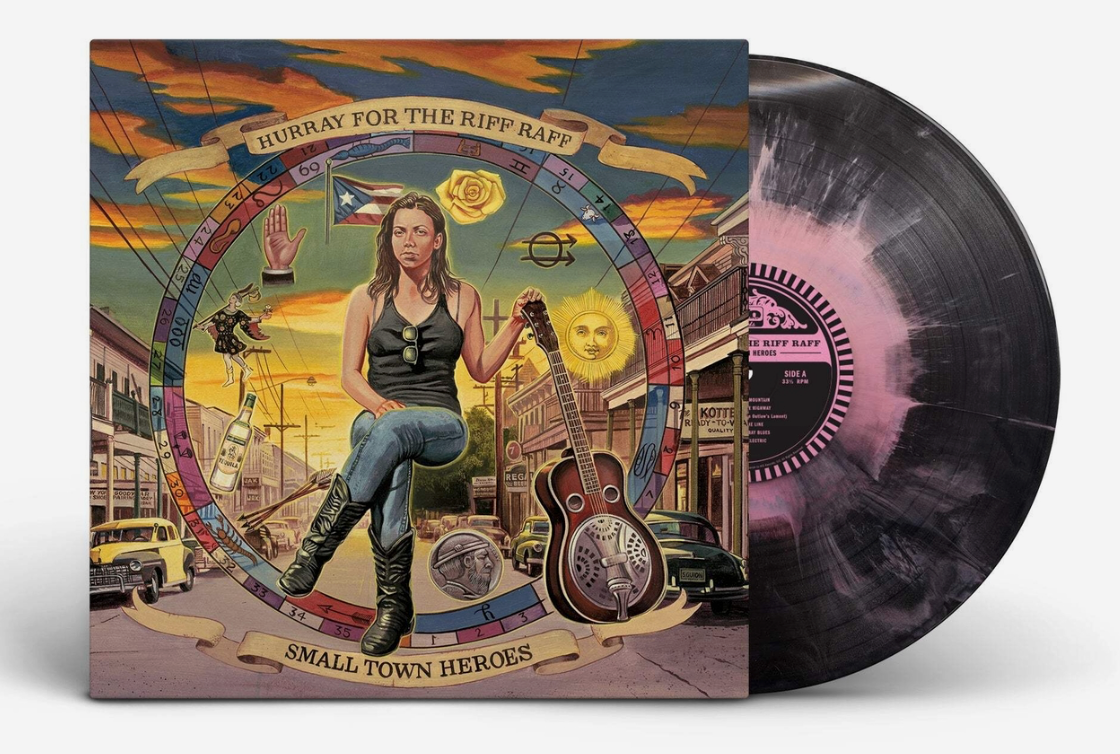 Hurray for the Riff Raff - Small Town Heroes (Pink Acid Wash VINYL LP ATO ATO0212) | NEW-Music History