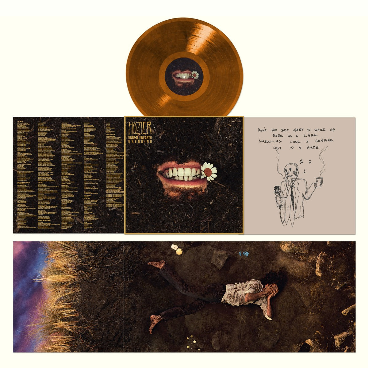 Hozier - Unreal Unearth Unending (DELUXE | RAW OCHRE VINYL) | Mint (M) Mint (M)-Music History