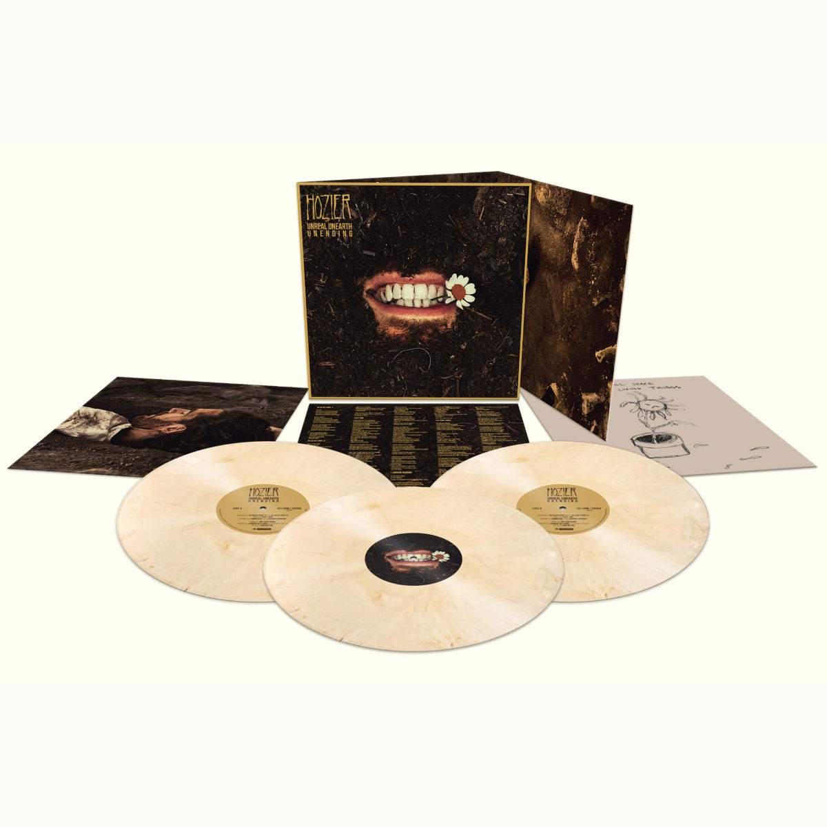 Hozier - Unreal Unearth Unending (DELUXE | TOOTH WHITE VINYL) | Mint (M) Mint (M)-Music History